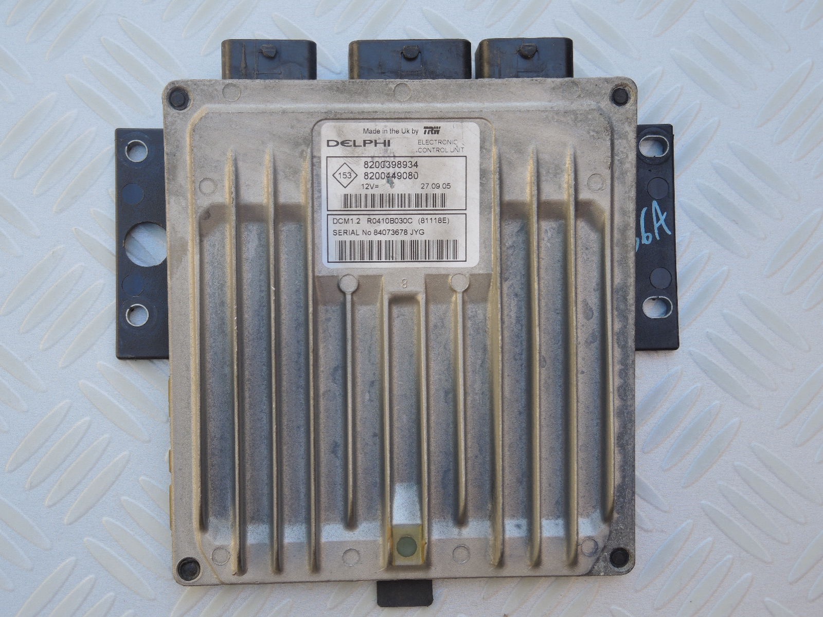 8200398934, ECU Renault Modus 1.5 DCI, DCM 1.2