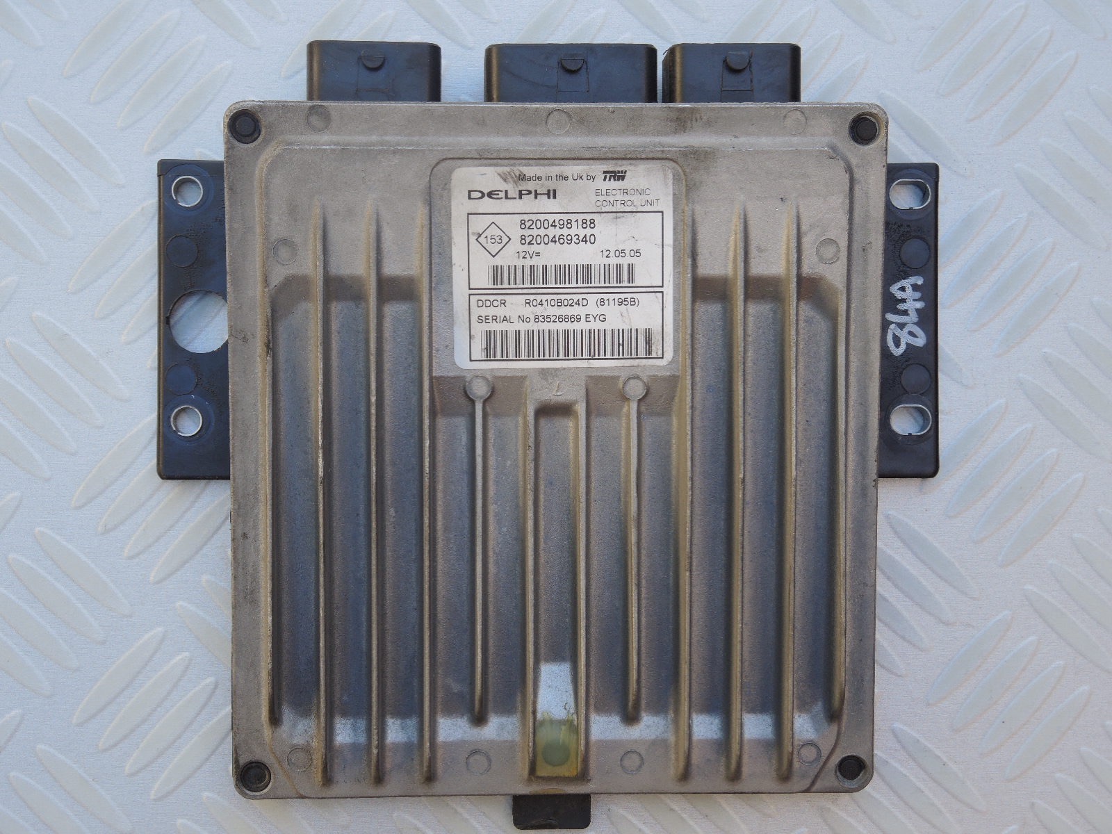 8200469340, ECU Renault Megane II 1.5 DCI, DDCR