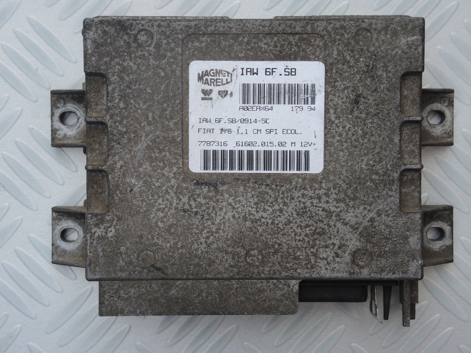 7787316, ECU Fiat 176 1.1, MM IAW 6F.SB