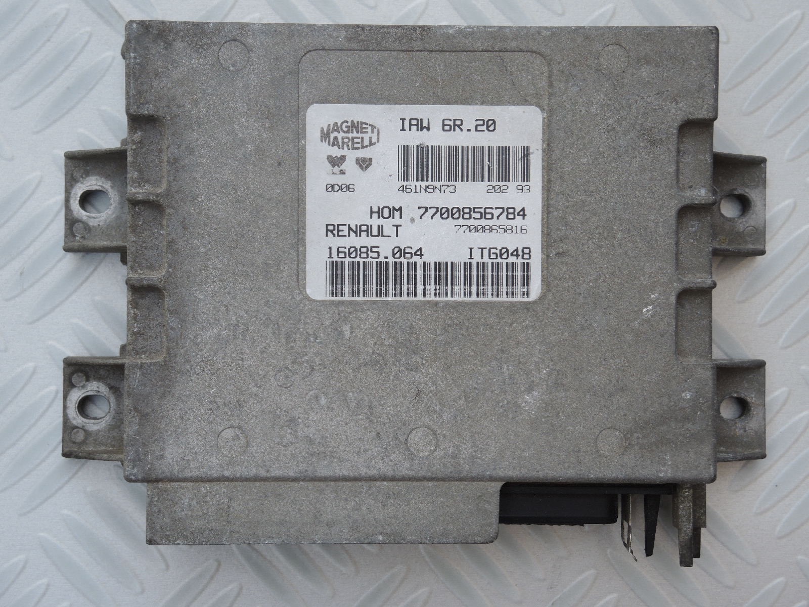 7700856784, ECU Renault Twingo 1.2, MM IAW 6R.20