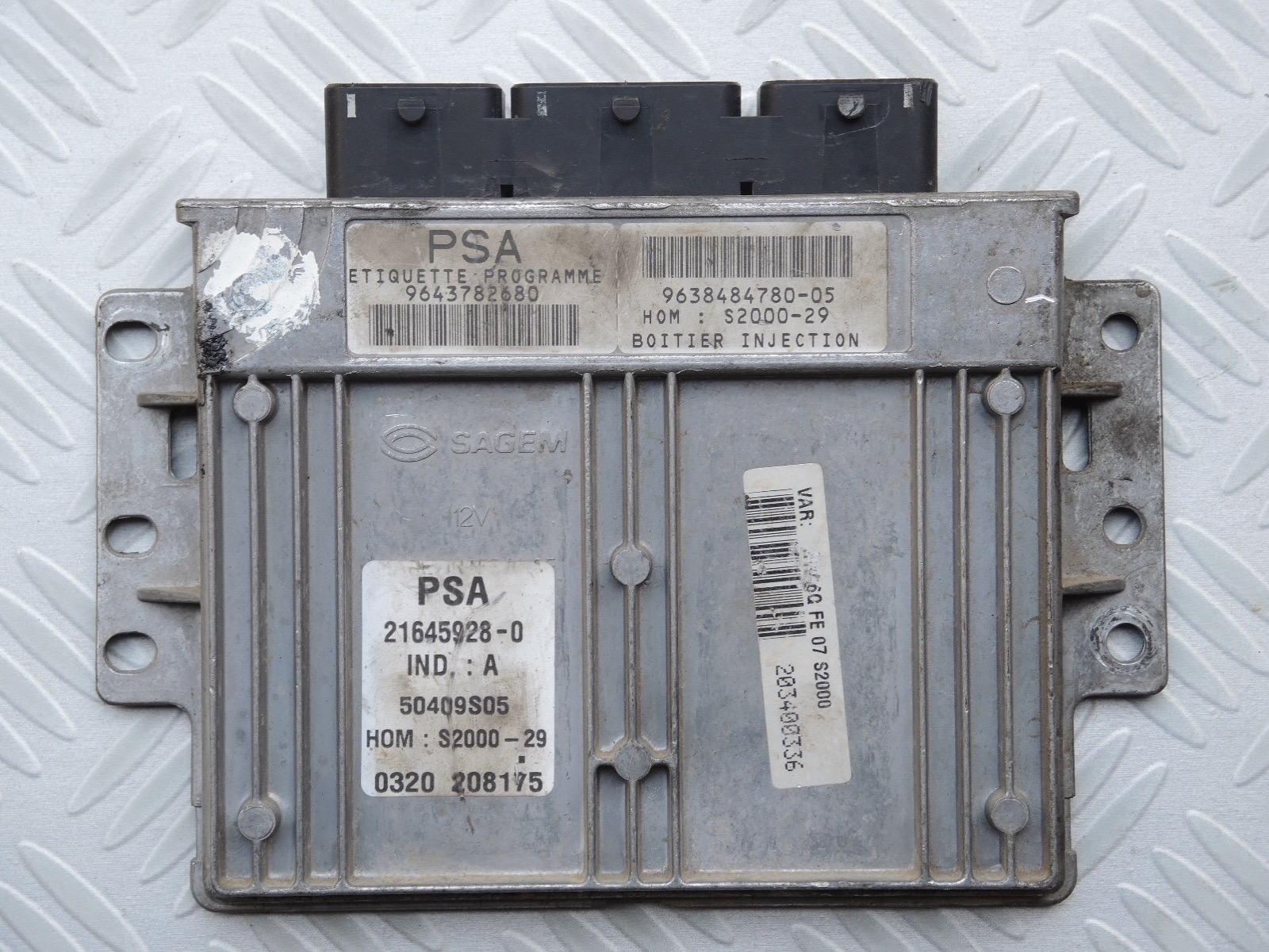 9643782680, ECU Citroen Xsara MK2 1.4, S2000-29