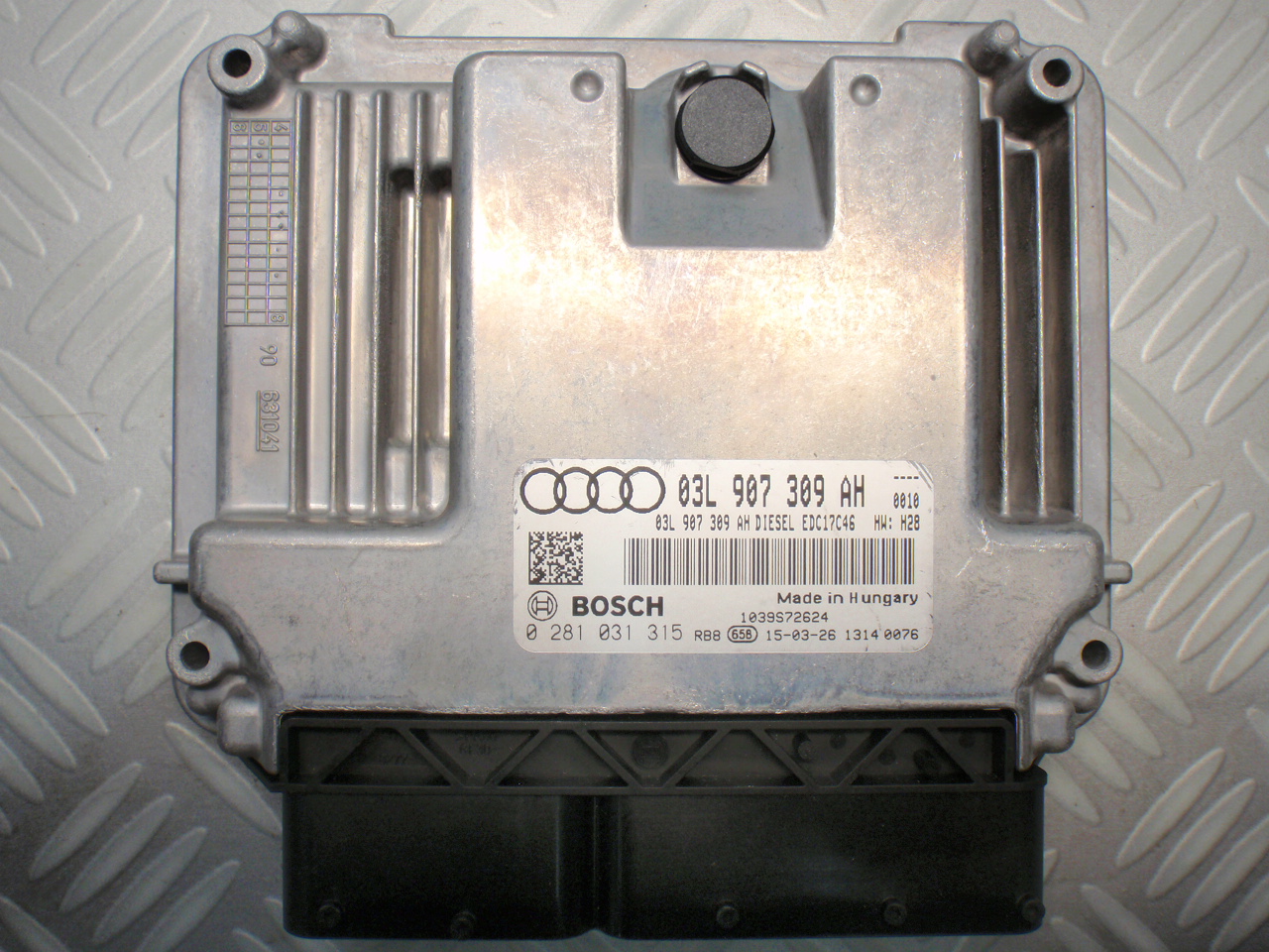 0281031315, ECU Audi, 03L907309AH EDC17C6