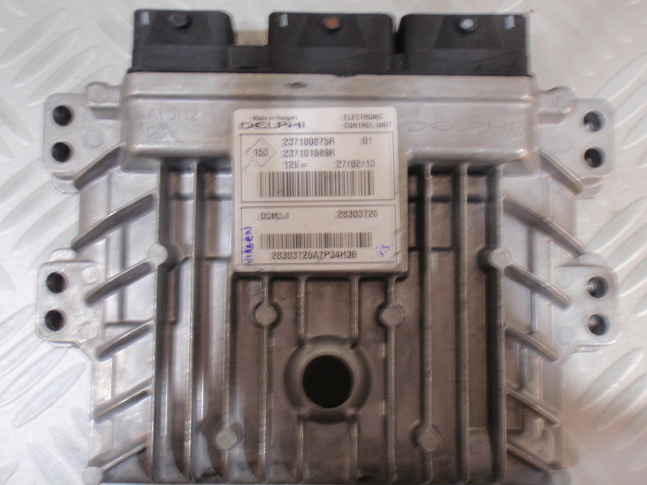 237100875R, ECU Nissan Renault 1.5 DCI, DCM3.4