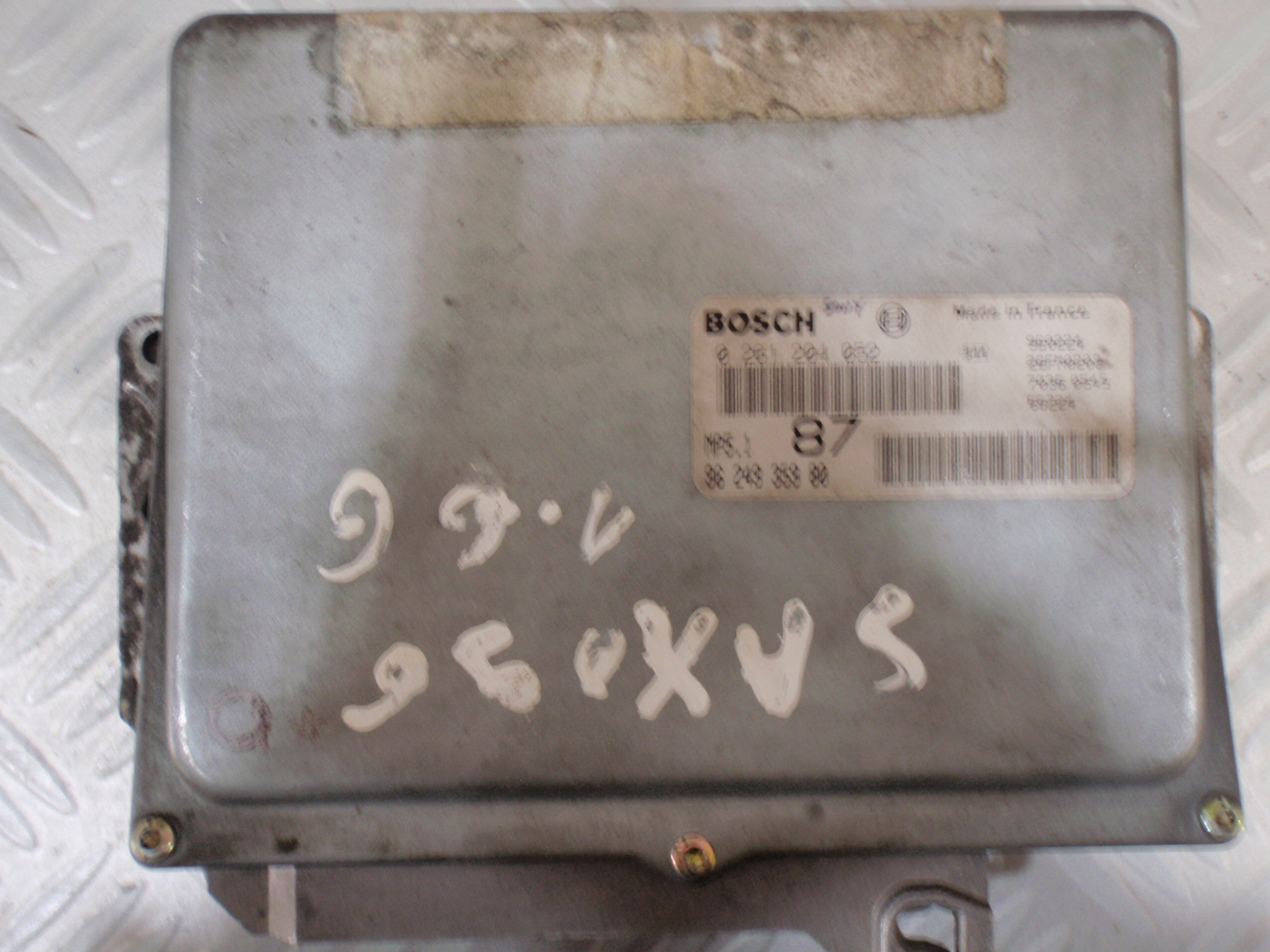 0261204052, ECU PSA 1.6i, Bosch MP5.1