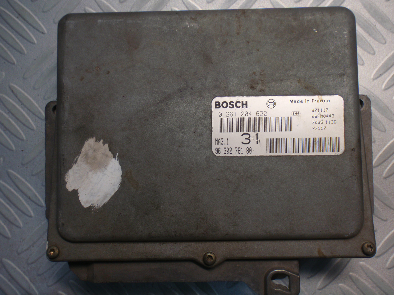 0261204622, PSA 106 Saxo 1.1i '97, Bosch MA3.1