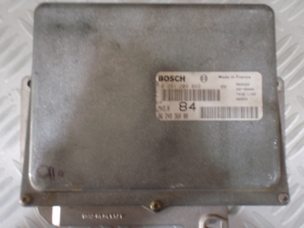 0261204049, ECU PSA AX ZX 106 205 1.4g, Bosch MA3.0