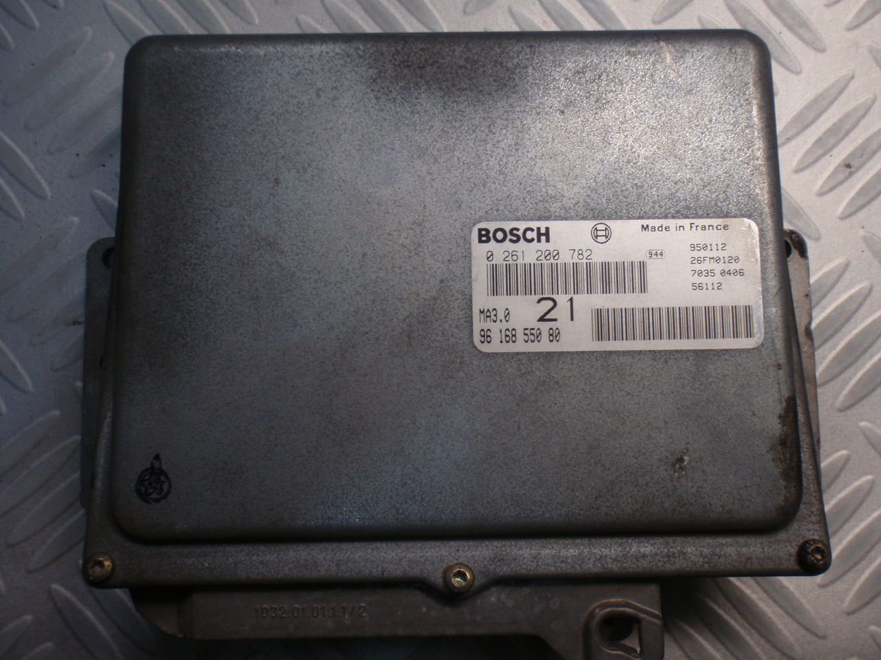 0261200782, ECU Peugeot 306 1.1g, Bosch MA3.0