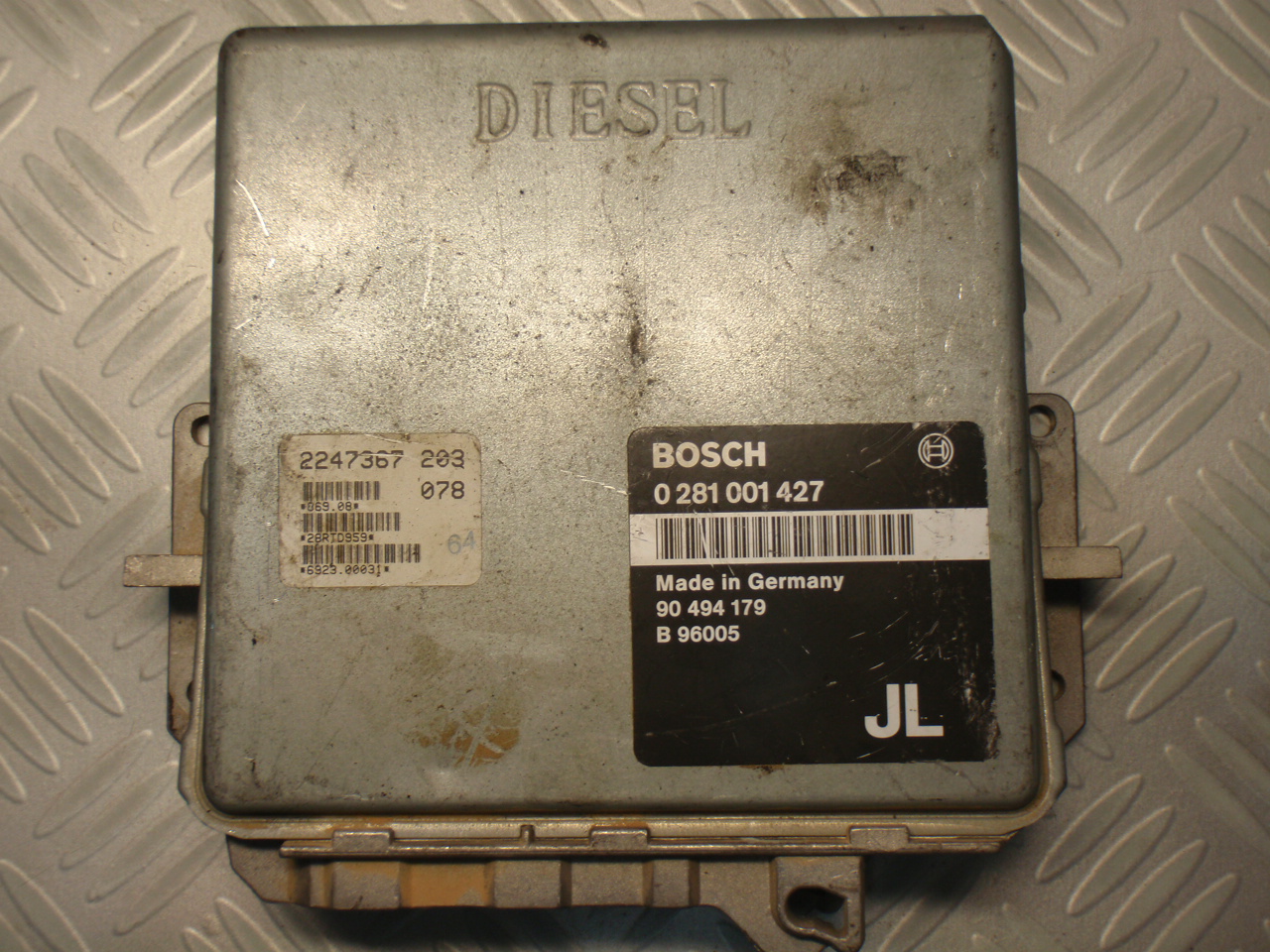 0281001427, ECU Opel Omega B 2.5TD '94, BOSCH EDC1.3.1