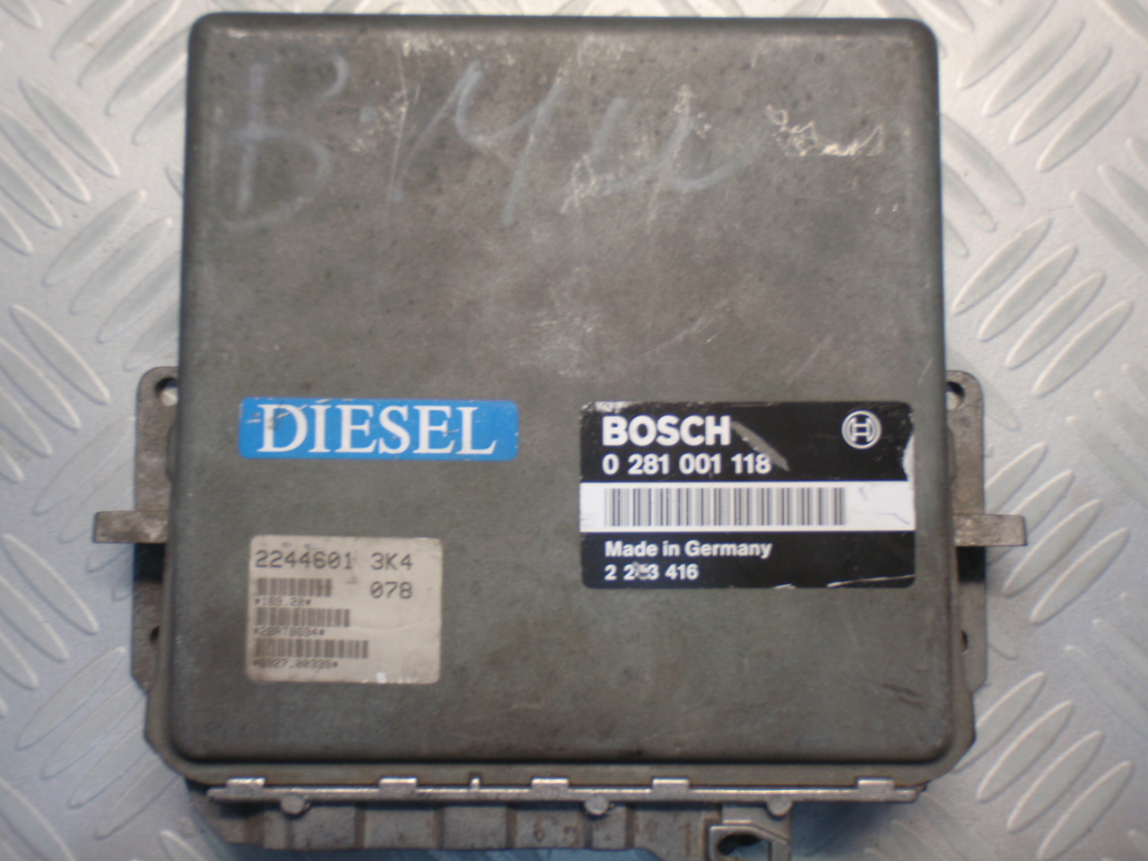 0281001118, ECU BMW E36 325TD '91, BOSCH EDC1.2.3