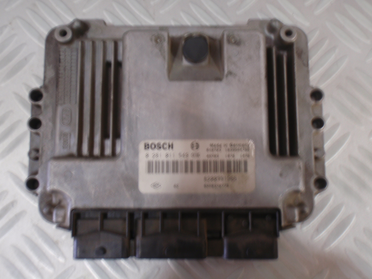 0281011549, ECU Renault Scenic 1.9DCI, BOSCH EDC16C3-10.22