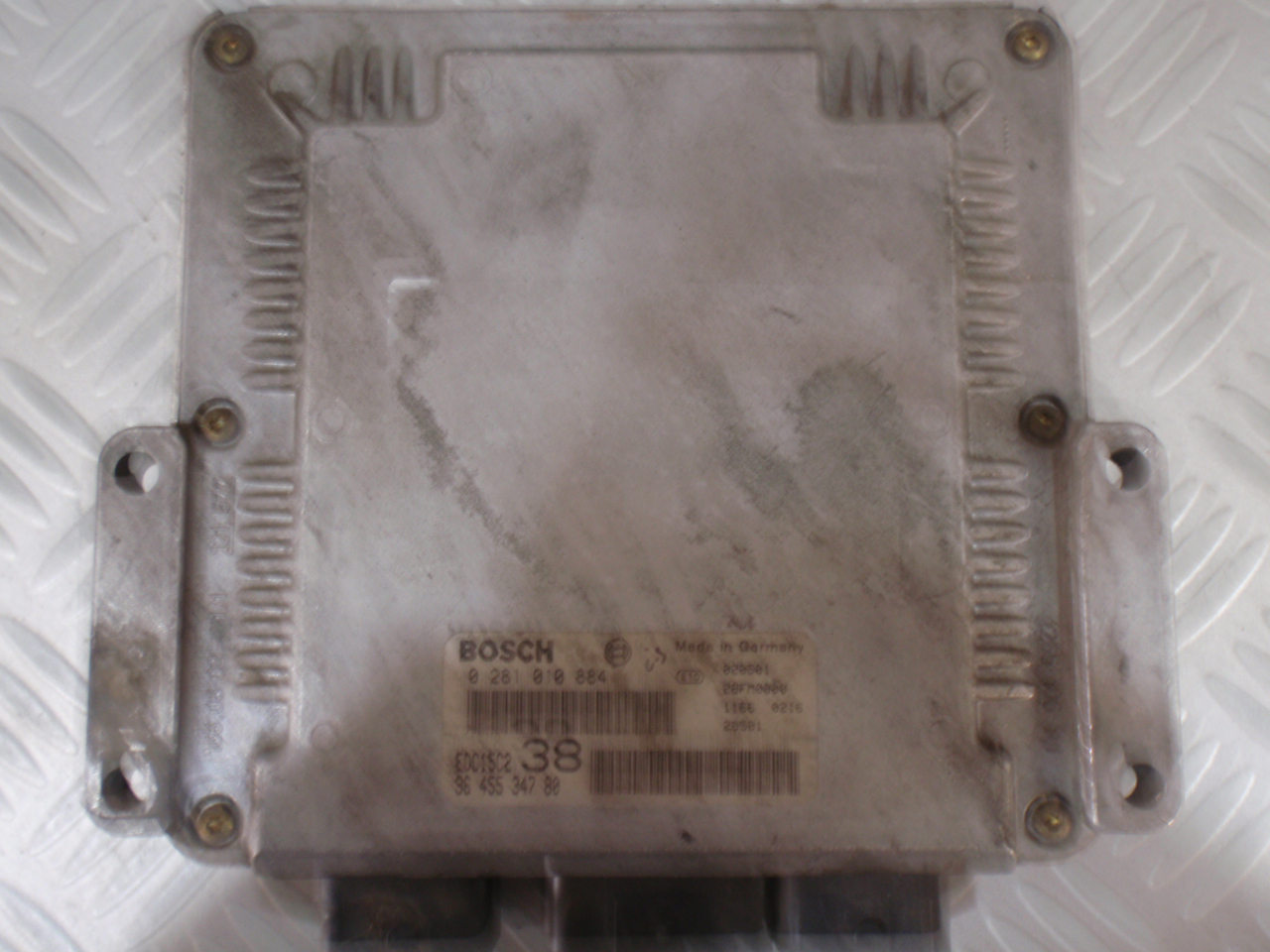 0281010884, ECU PSA Fiat 2.0 JTD HDI, BOSCH EDC15C2-10.1