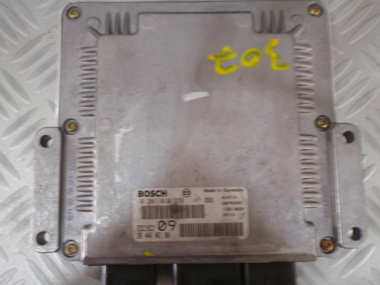 0281010779, ECU Peugeot 307 2.0HDI 110hp, BOSCH EDC15C2-10.1