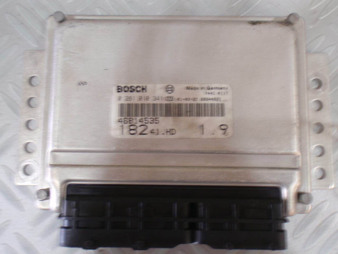 0281010341, ECU Fiat Bravo 1.9JTD 100hp, BOSCH EDC15C7-2.13