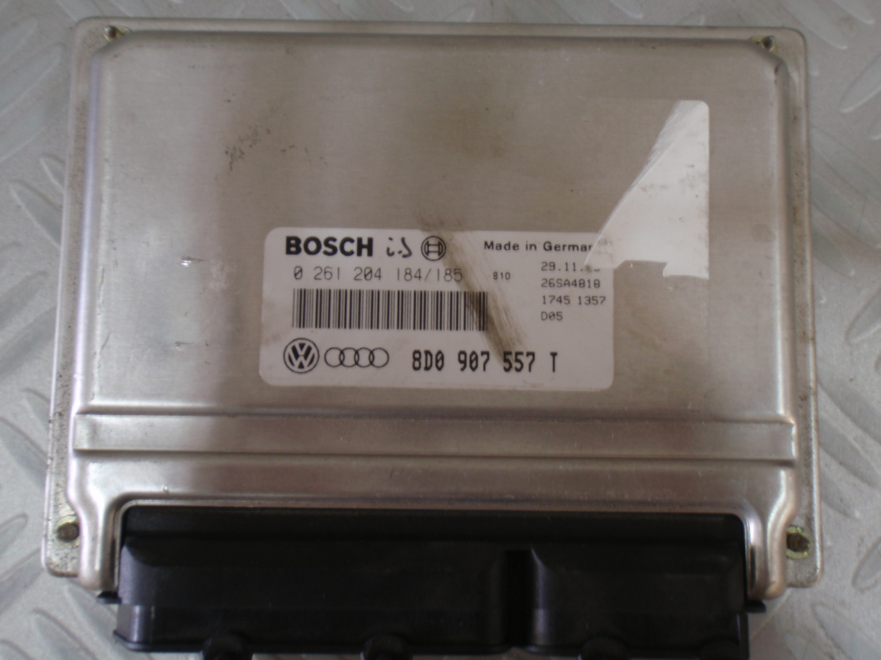 0261204184, ECU VolksWagen Passat Audi A4 1.8T, BOSCH M3.8.2