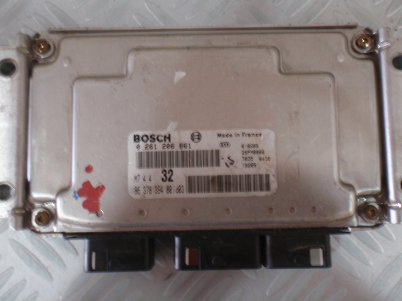 0261206861, ECU Peugeot 306 1.6g 101hp, BOSCH M7.4.4