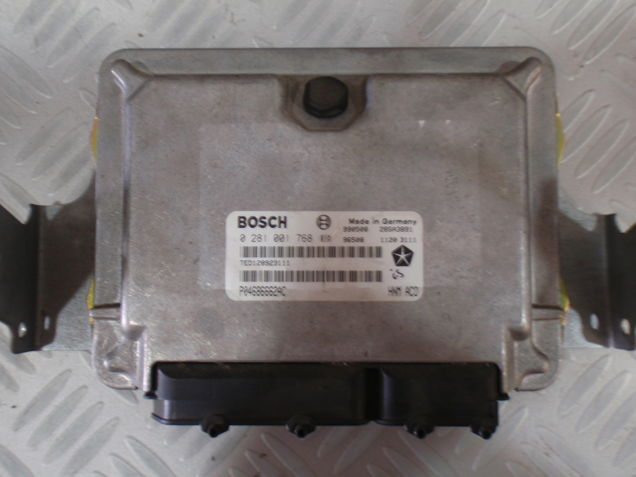 0281001768, ECU Chrysler Voyager 2.5TD, BOSCH EDC15V-5.3