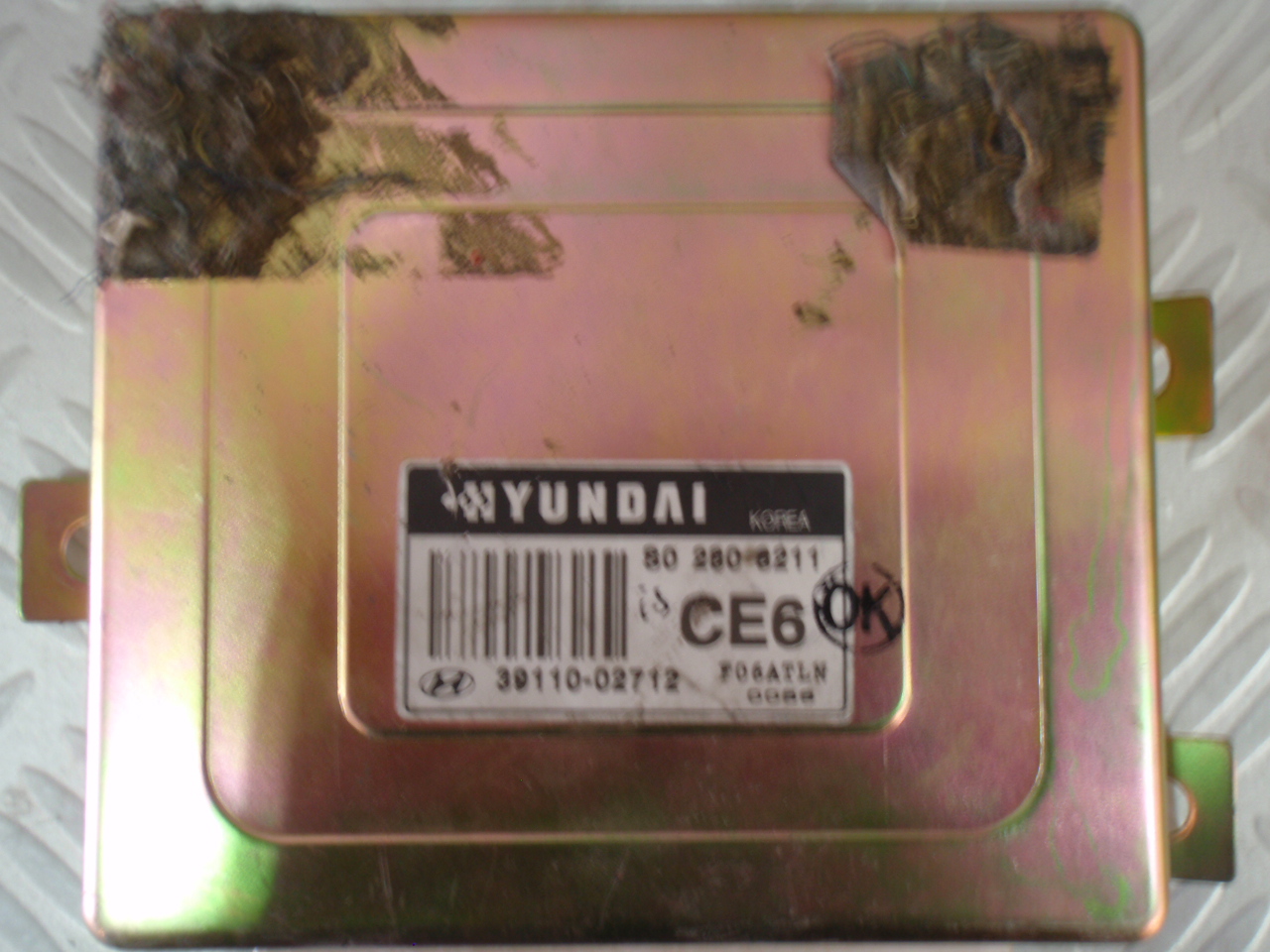 3911002712, ECU Hyundai Atos 1.0 54hp, Hyundai S02808211